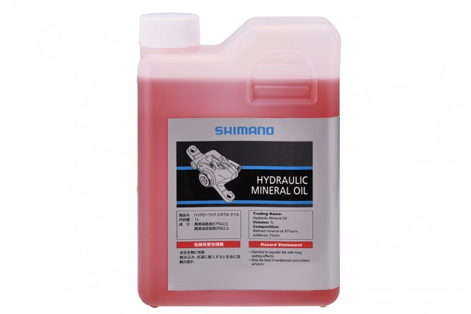 Mineraaliöljy hydraulisille levyjarruille 1 litra (SM-DBOIL)