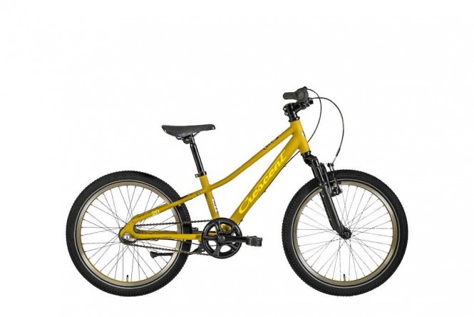 Narre, lasten polkupyörä (keltainen, 3-vaihdetta)