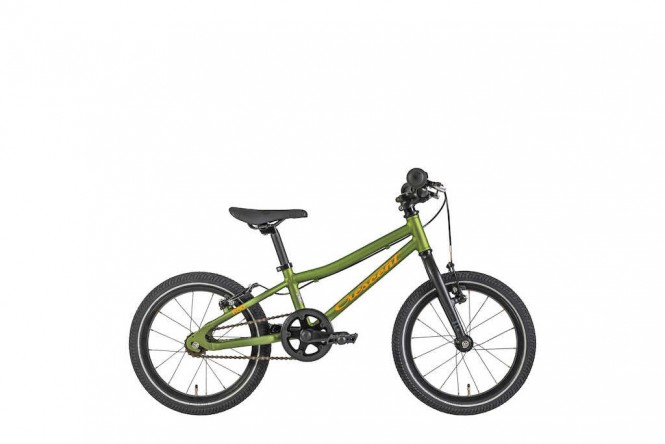 Rask R80, 16 lasten polkupyörä (Vihreä, vaihteeton)