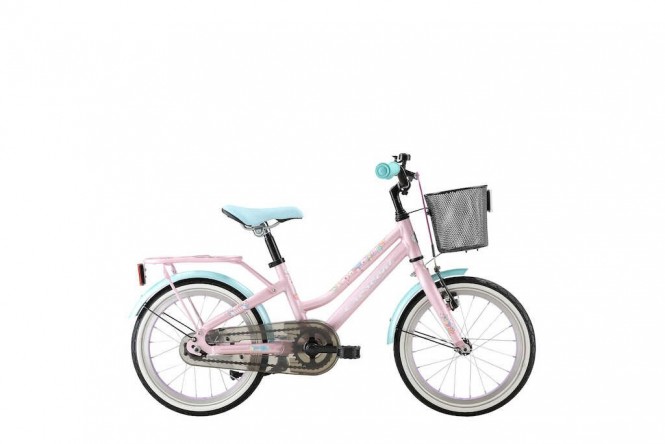 Svava, lasten polkupyörä (pinkki, 1-vaihde)
