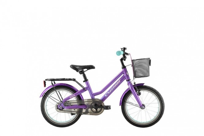 Svava, lasten polkupyörä (lila, 1-vaihde)